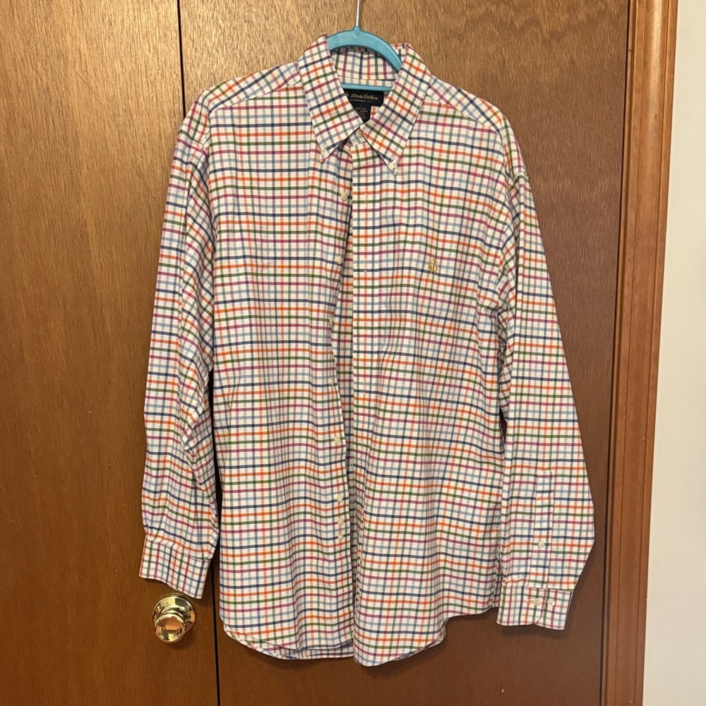 Brooks Brothers Red and Blue Checkered Shirt